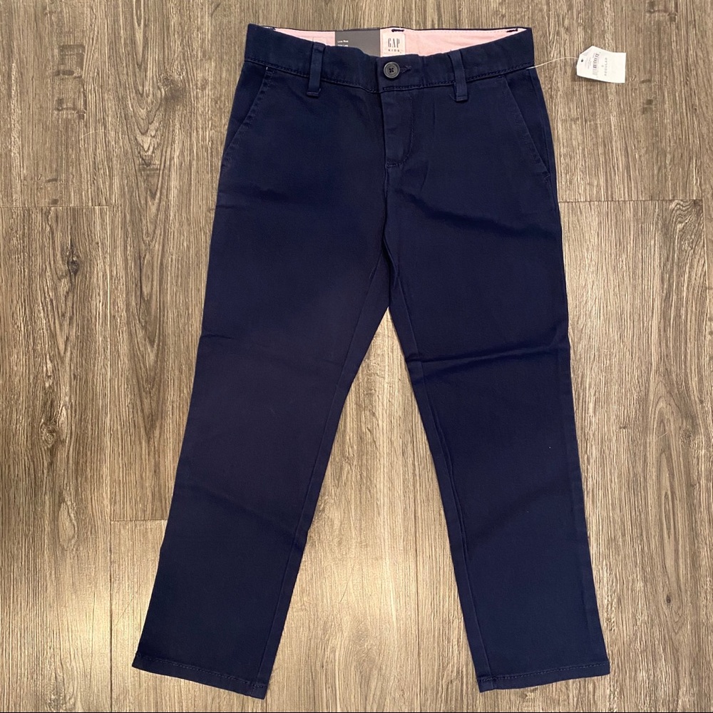 GAP NWT Navy Uniform Skinny Chino 5R - Picture 4 of 11